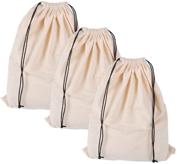 Cotton Breathable Dust-proof Drawstring Bag