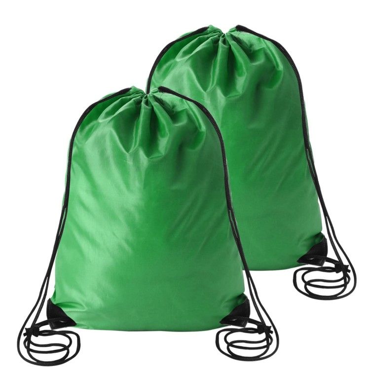 Free Sample Polyester Sports Drawstring Bag With Pouch