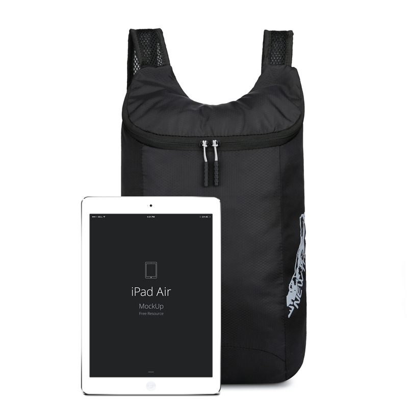 Custom Logo Sport Gym Bag Custom Ultra Light Travel Portable Waterproof Foldable Backpack