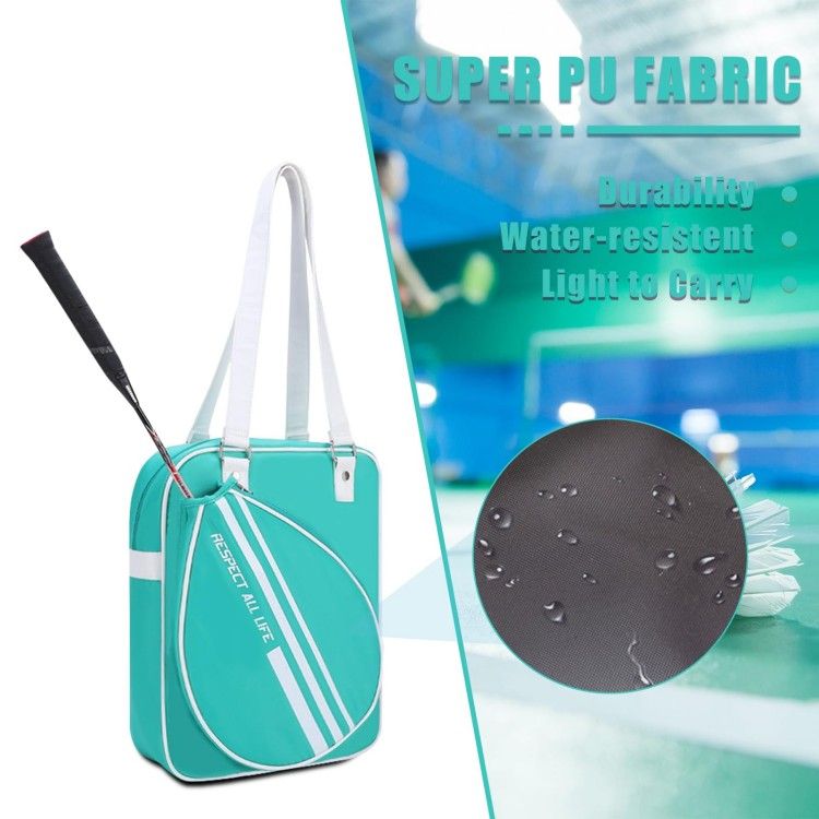 Badminton Bags, Badminton Racket Cover Bag Tote for Women,Waterproof Badminton Gear Bag