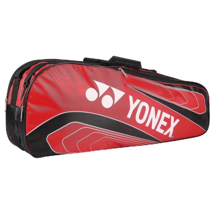Badminton KITBAG SUNR 23025 BT5 Red Black Sports Outdoors