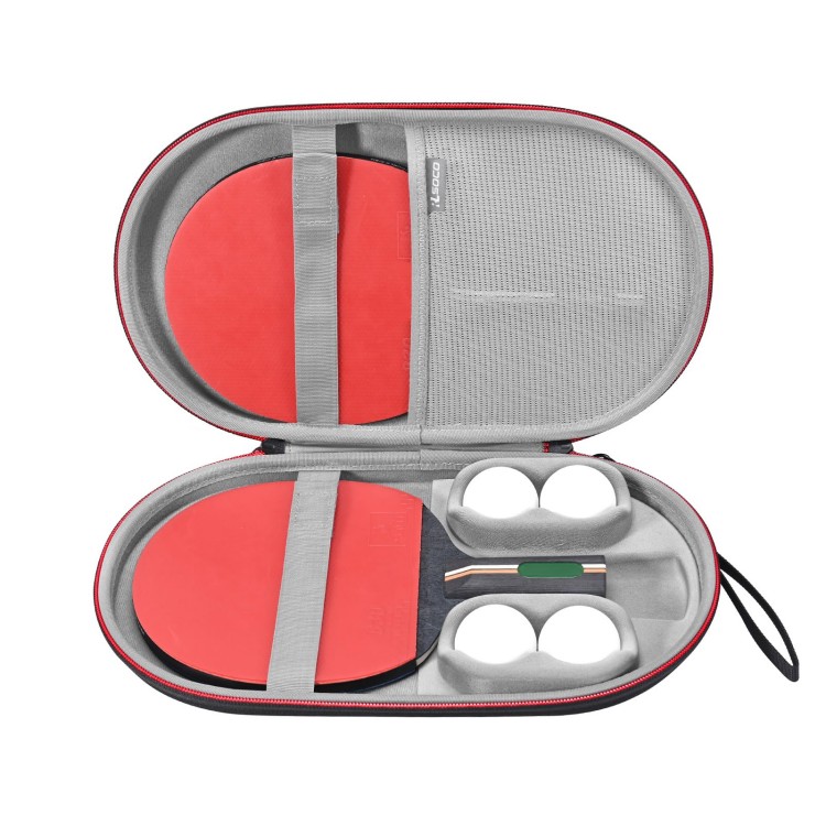 Carrying Case for Ping Pong Paddles，Table Tennis Paddles, Fits for 2 Paddles and 4 Balls
