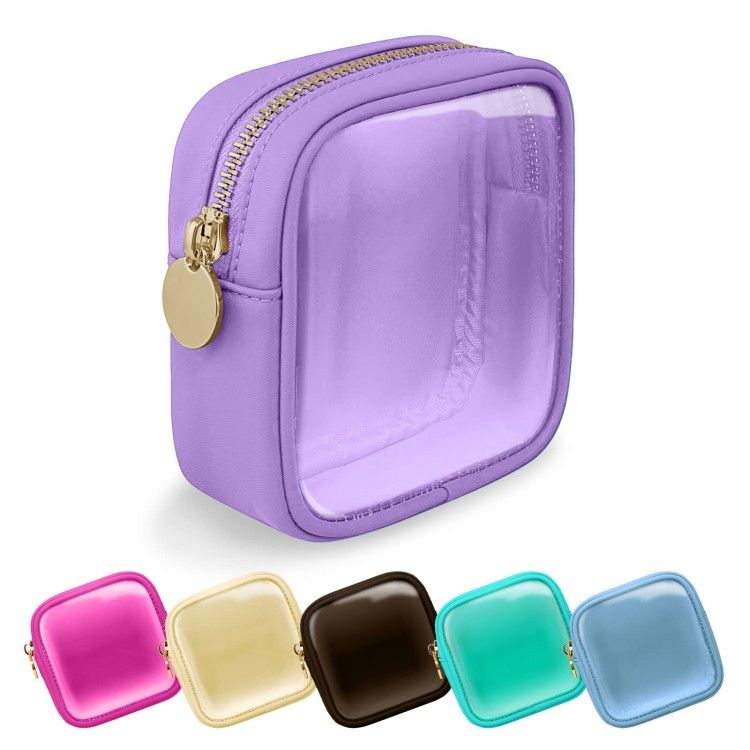 Clear Small Washing Pouch Makeup Bag for Woman