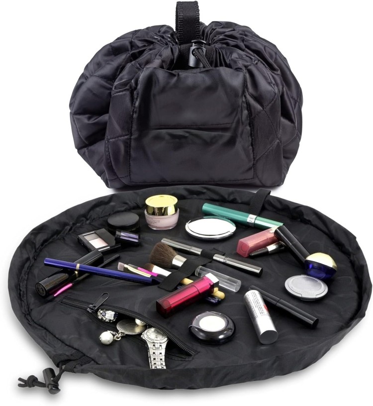 Custom Drawstring Cosmetic Makeup Bag Organizer