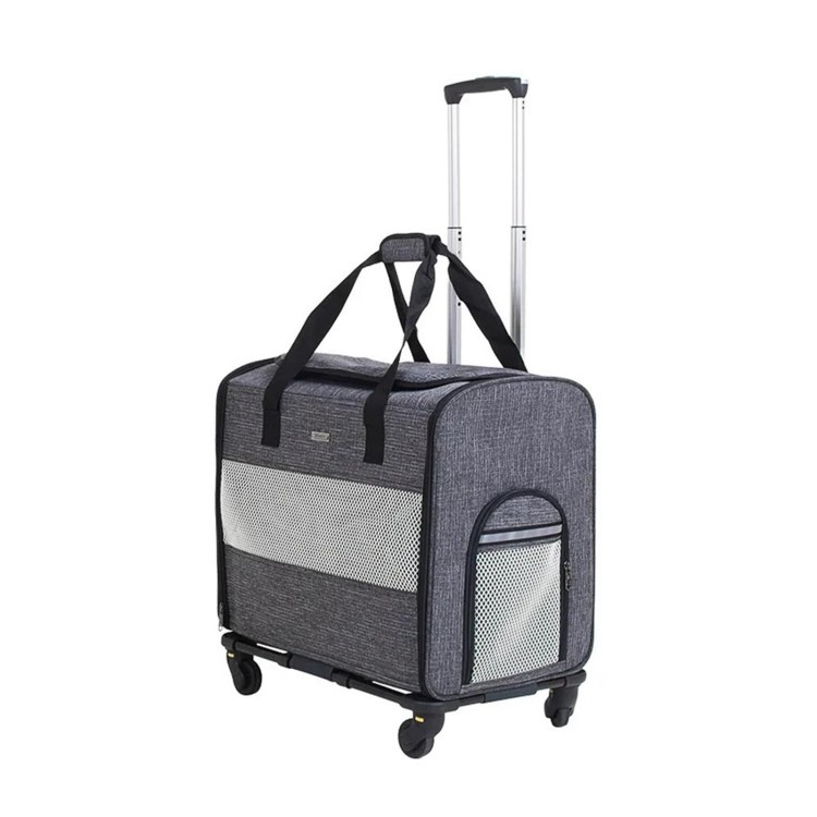 Portable Pet Bag Pet Multifunctional Outgoing Trolley Bag Detachable Trolley Case Out Portable Foldable Pet Bag