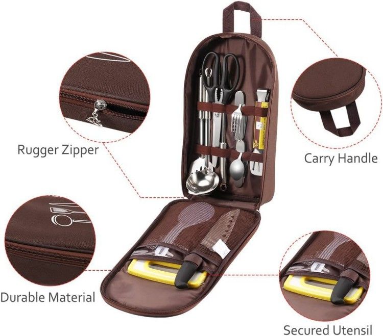 Portable Storage for Outdoor Cookware Outdoor Camping Bag