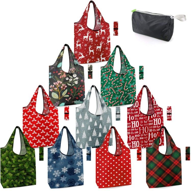 Reusable Buggy Bag Foldable Machine Washable Shopping Bags