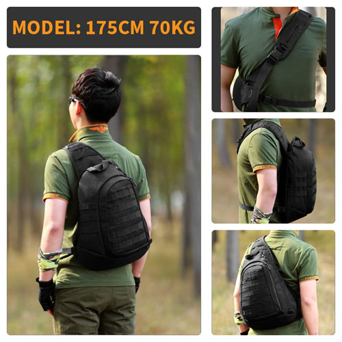 Military bag, Tactical Single Shoulder Bag Outdoor