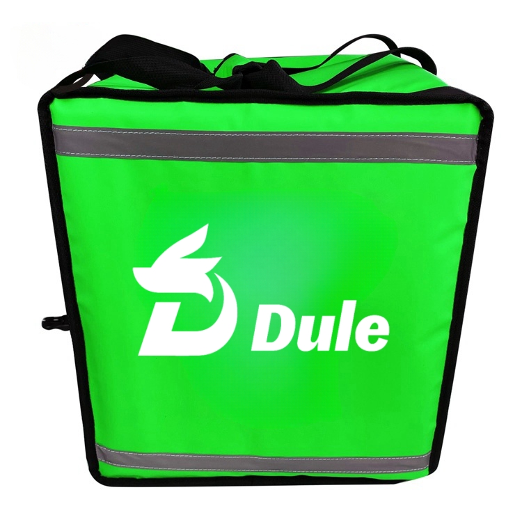 Cooler Box for Delivery with Reflective Strips