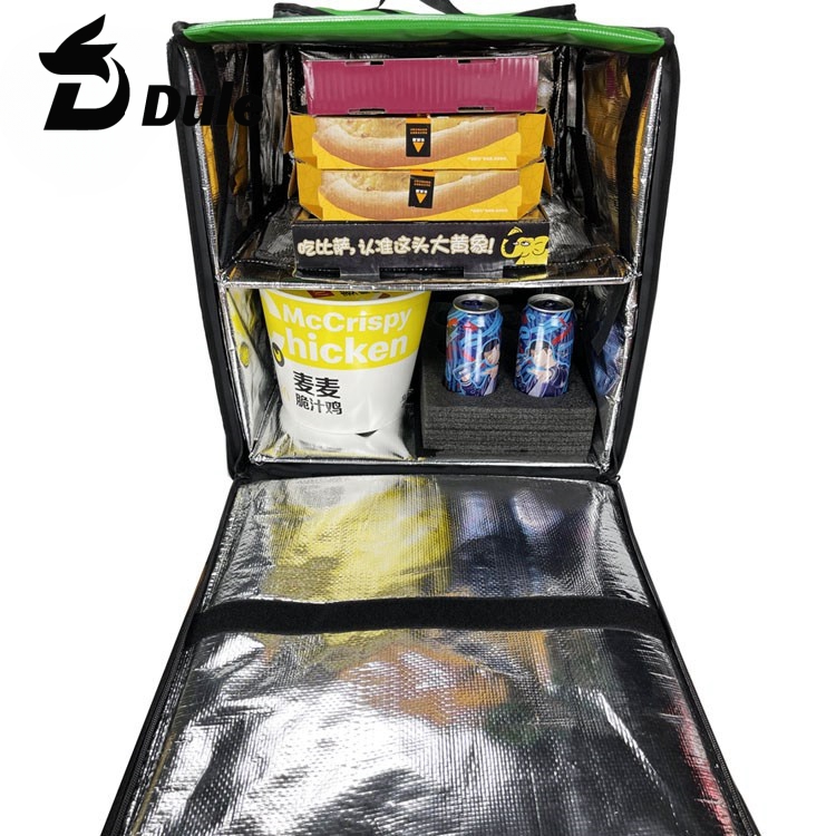 Expandable Wholesale Customized Waterproof Food Delivery Bag,Insulated Keep Warm Food Delivery Bag