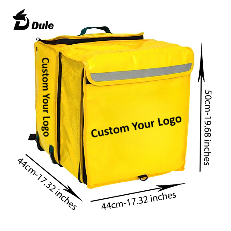 Glovo Wholesale or Customized Waterproof Insulated Food Delivery Bag, Expandable Food Delivery Bag for Food