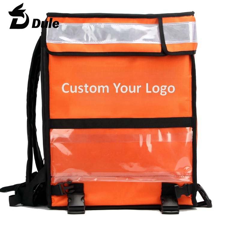 Lalamove Waterproof Bike Cooler Bag,Insulated Custom Delivery Pizza Bag Backpack For Motorcycle Hot Food