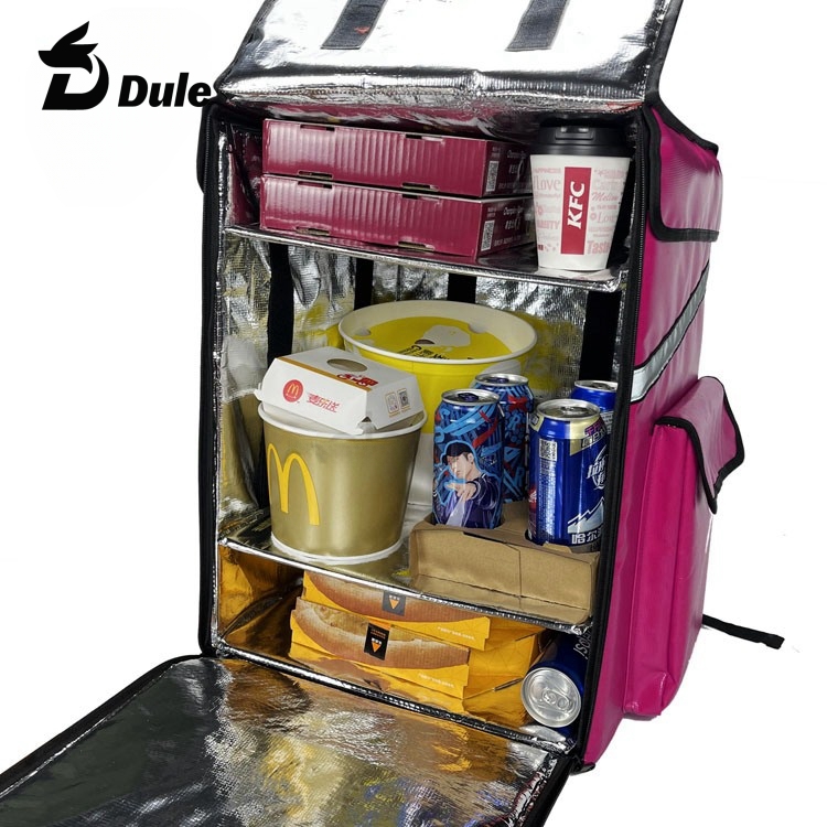 Large Delivery Bag with Rain Cover for Food