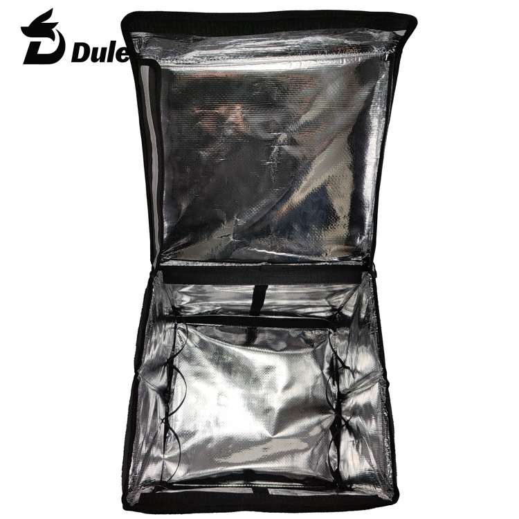 Large Insulated Motorcycle Backpack,Food Delivery Insulated Cooler Bag for Grocery Tote