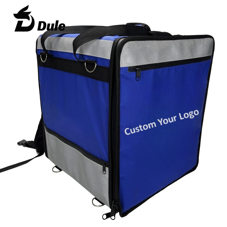 Wolf Thermal Food Delivery Bag for Motorcycle,Cooler Delivery Bag Backpack Insulated Multifunction for Pizza Delivery