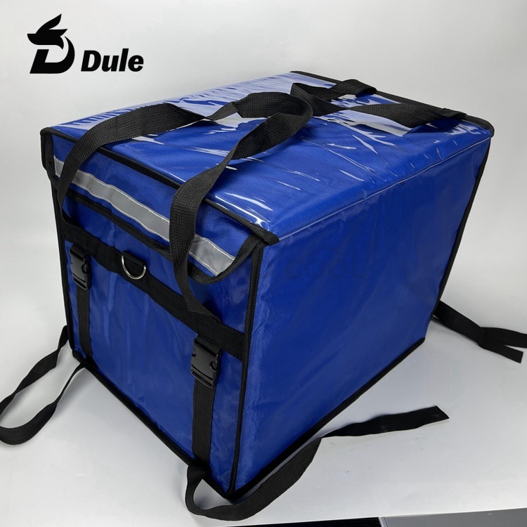 Delivery Box with Strong Frame,Food Delivery Cooler Bag for Motrocycle
