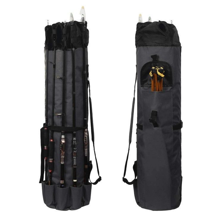 Waterproof Tactical Custom Fishing Tackle Bag Tool Storage bags Fishing Tackle Backpack With Rod Holder