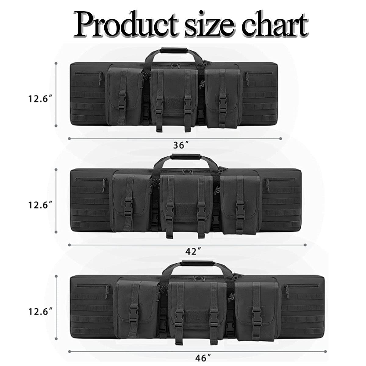 Rifle Bag Tactical Double Rifle Gun Bag