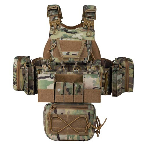 1000D CP Polyester Plate Carrier Molle Tactical Vest